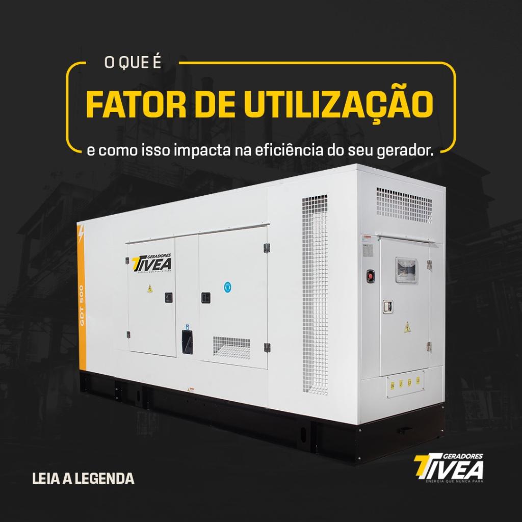 Gerador de energia diesel em indústria