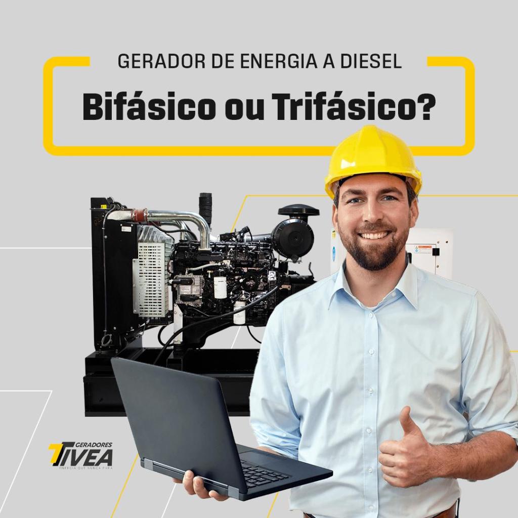 Gerador de Energia Trifásico e Bifásico