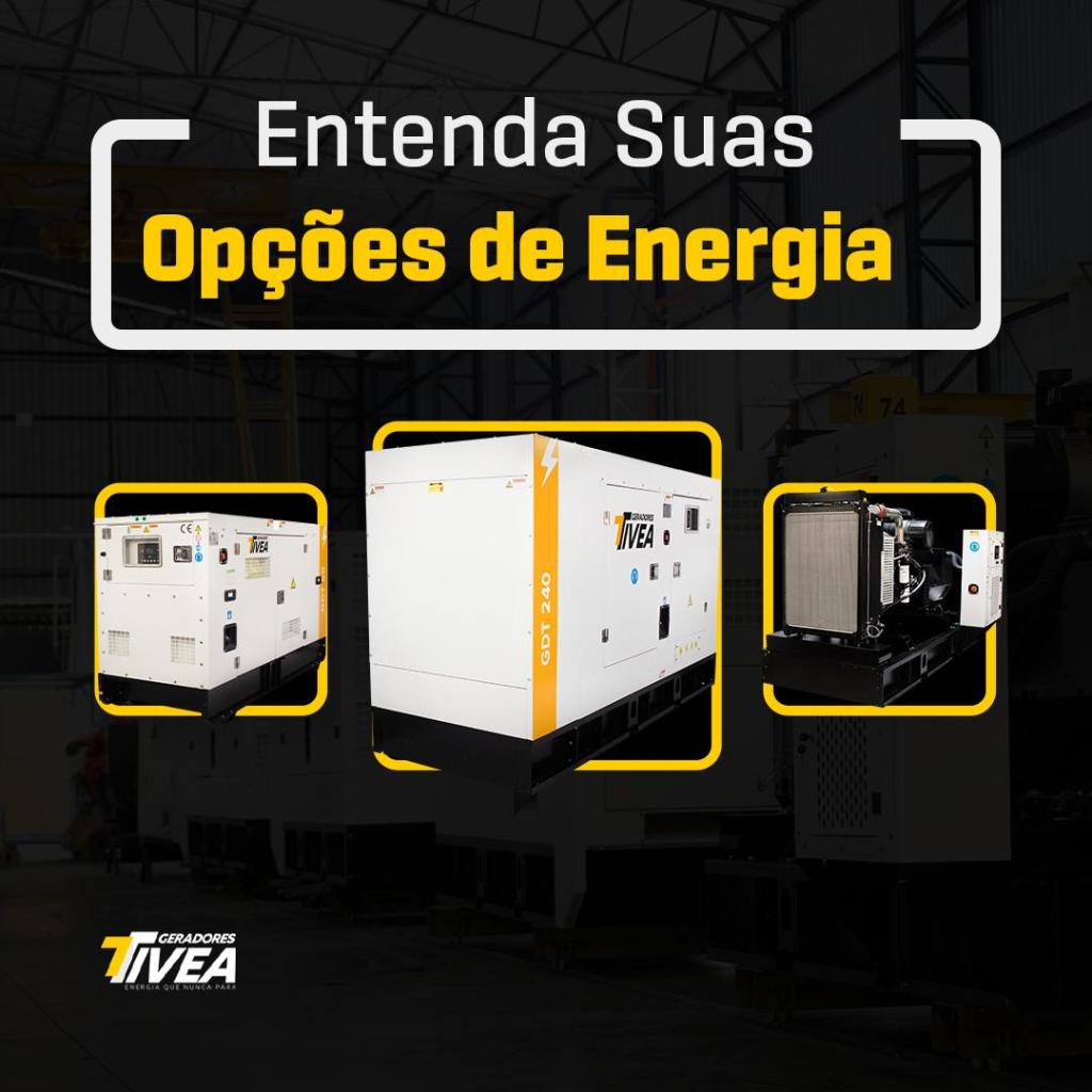 Gerador de Energia Tivea - Eficiência Garantida